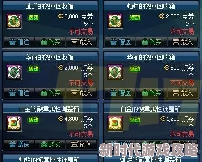 DNF平民玩家攻略：高效获取与利用白金徽章的实用方法指南